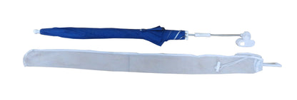 Blue Clip-On Umbrella for Beach Chair UV Resistant